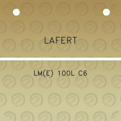 lafert-lme-100l-c6