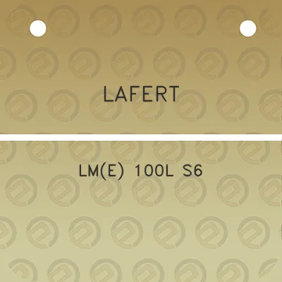 lafert-lme-100l-s6