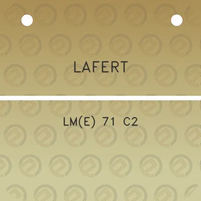 lafert-lme-71-c2