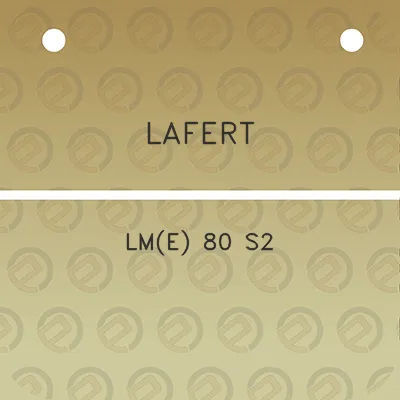 lafert-lme-80-s2