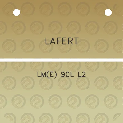 lafert-lme-90l-l2