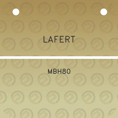 lafert-mbh80