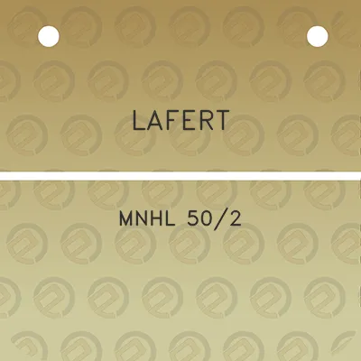 lafert-mnhl-502