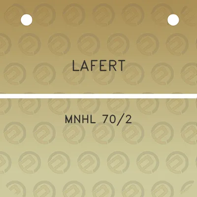 lafert-mnhl-702