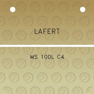 lafert-ms-100l-c4