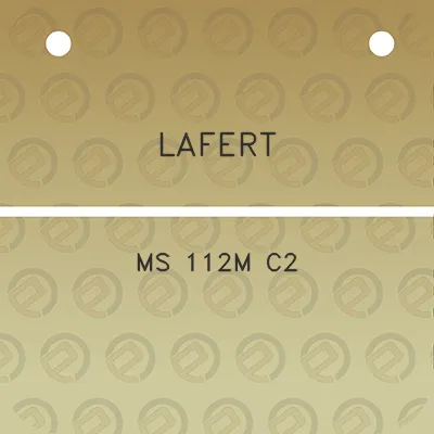 lafert-ms-112m-c2