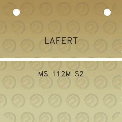 lafert-ms-112m-s2