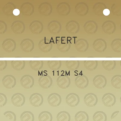 lafert-ms-112m-s4