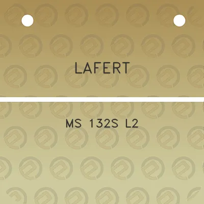 lafert-ms-132s-l2