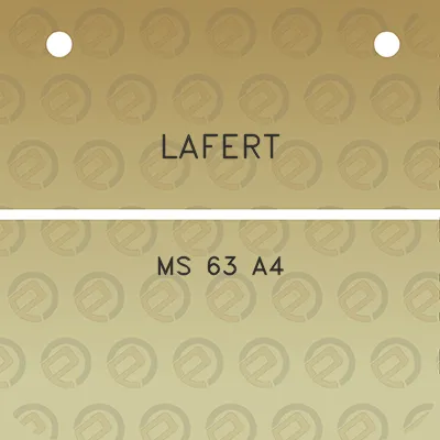 lafert-ms-63-a4