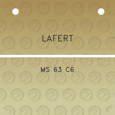 lafert-ms-63-c6