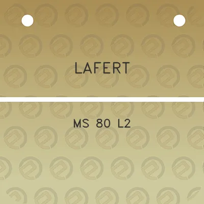 lafert-ms-80-l2