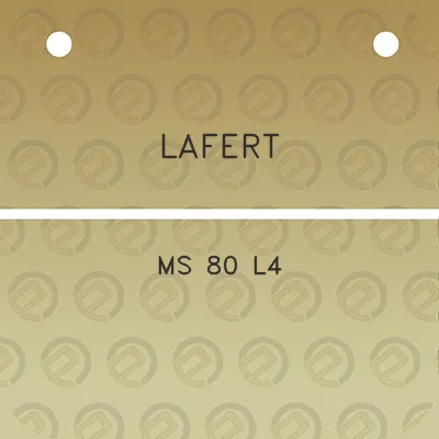 lafert-ms-80-l4