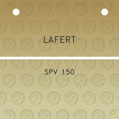 lafert-spv-150