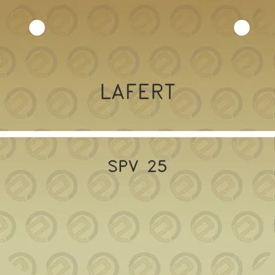 lafert-spv-25