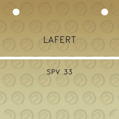 lafert-spv-33