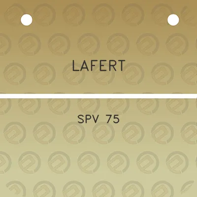 lafert-spv-75