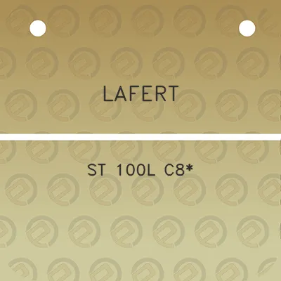 lafert-st-100l-c8