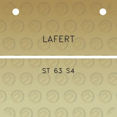 lafert-st-63-s4