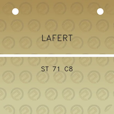 lafert-st-71-c8