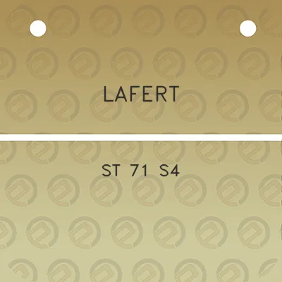 lafert-st-71-s4