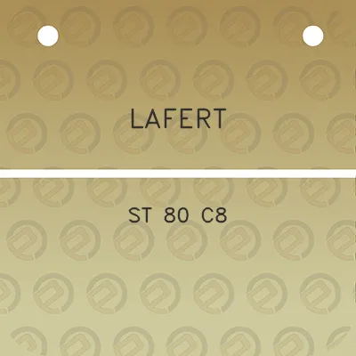 lafert-st-80-c8