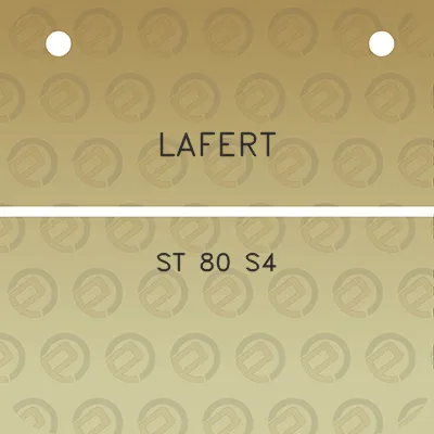 lafert-st-80-s4