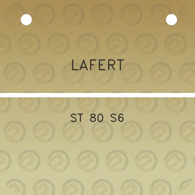 lafert-st-80-s6