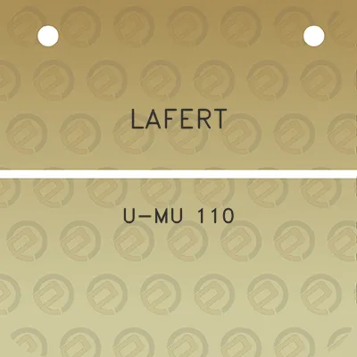 lafert-u-mu-110