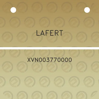 lafert-xvn003770000