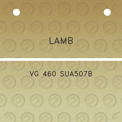 lamb-vg-460-sua507b