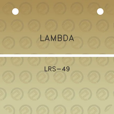 lambda-lrs-49