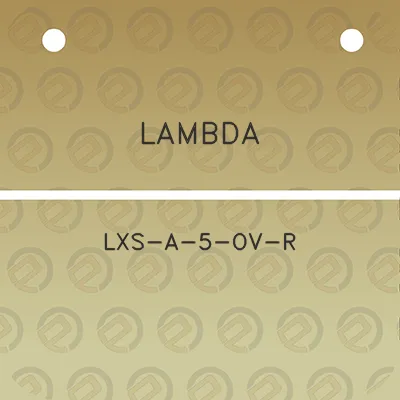 lambda-lxs-a-5-ov-r