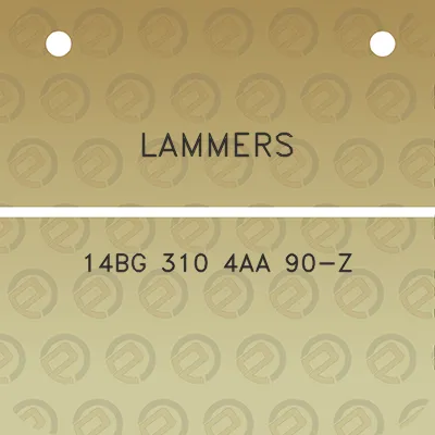 lammers-14bg-310-4aa-90-z