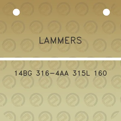 lammers-14bg-316-4aa-315l-160