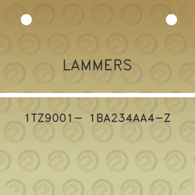 lammers-1tz9001-1ba234aa4-z