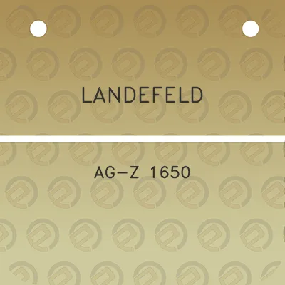 landefeld-ag-z-1650