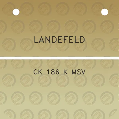 landefeld-ck-186-k-msv