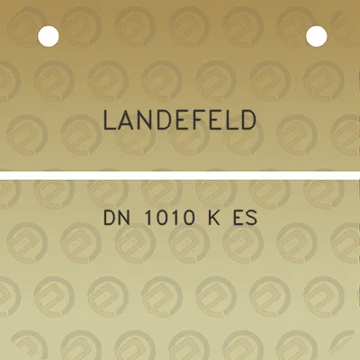 landefeld-dn-1010-k-es