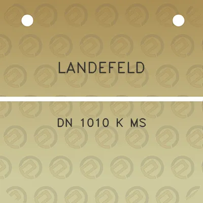 landefeld-dn-1010-k-ms