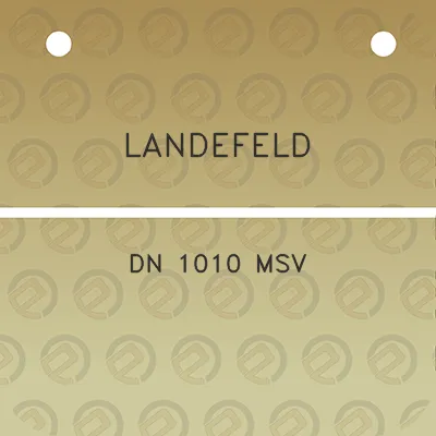 landefeld-dn-1010-msv