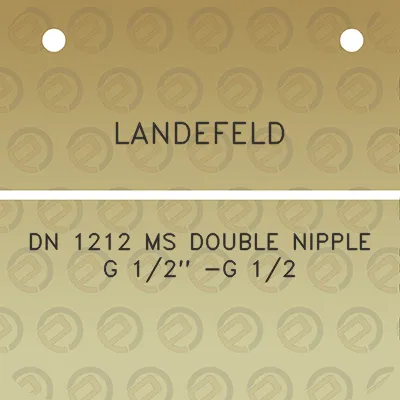 landefeld-dn-1212-ms-double-nipple-g-12-g-12