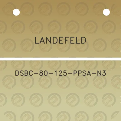 landefeld-dsbc-80-125-ppsa-n3