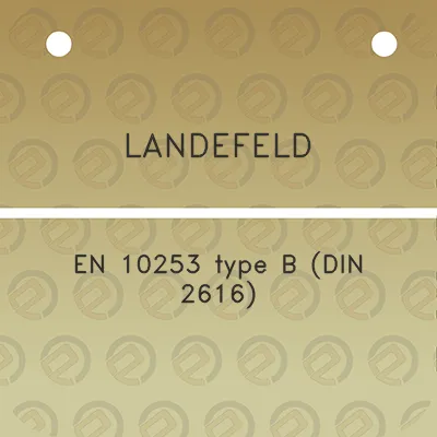 landefeld-en-10253-type-b-din-2616