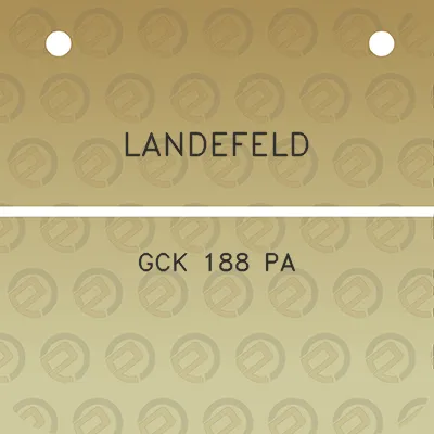 landefeld-gck-188-pa