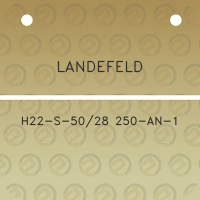 landefeld-h22-s-5028-250-an-1