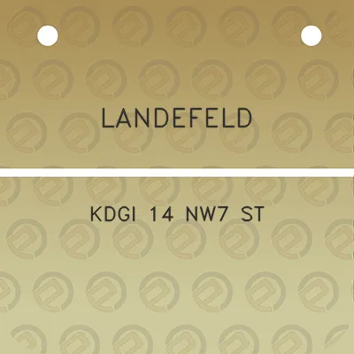 landefeld-kdgi-14-nw7-st