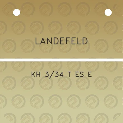 landefeld-kh-334-t-es-e