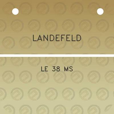 landefeld-le-38-ms