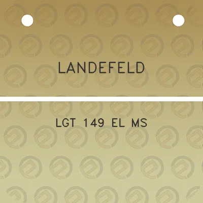 landefeld-lgt-149-el-ms